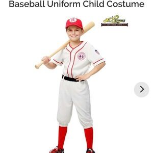 A League of Their Own Baseball Uniform Child Costume